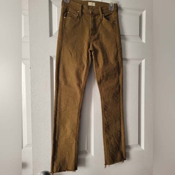 MOTHER Denim - MOTHER MID RISE DAZZLER ANKLE FRAY PLAY DATE JEANS